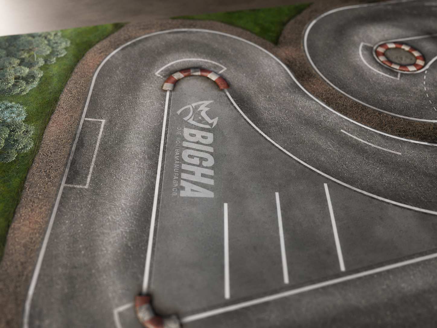 Big Drift Kurven-Detail